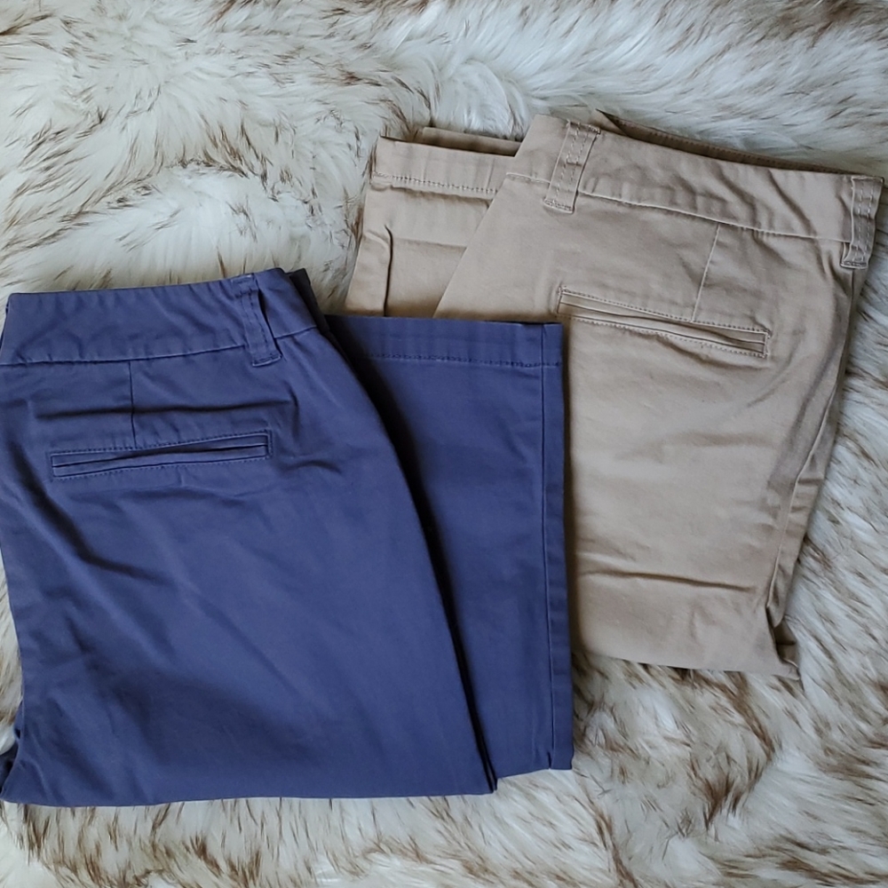 Maison Jules S/2 Casual Khakis Size 2